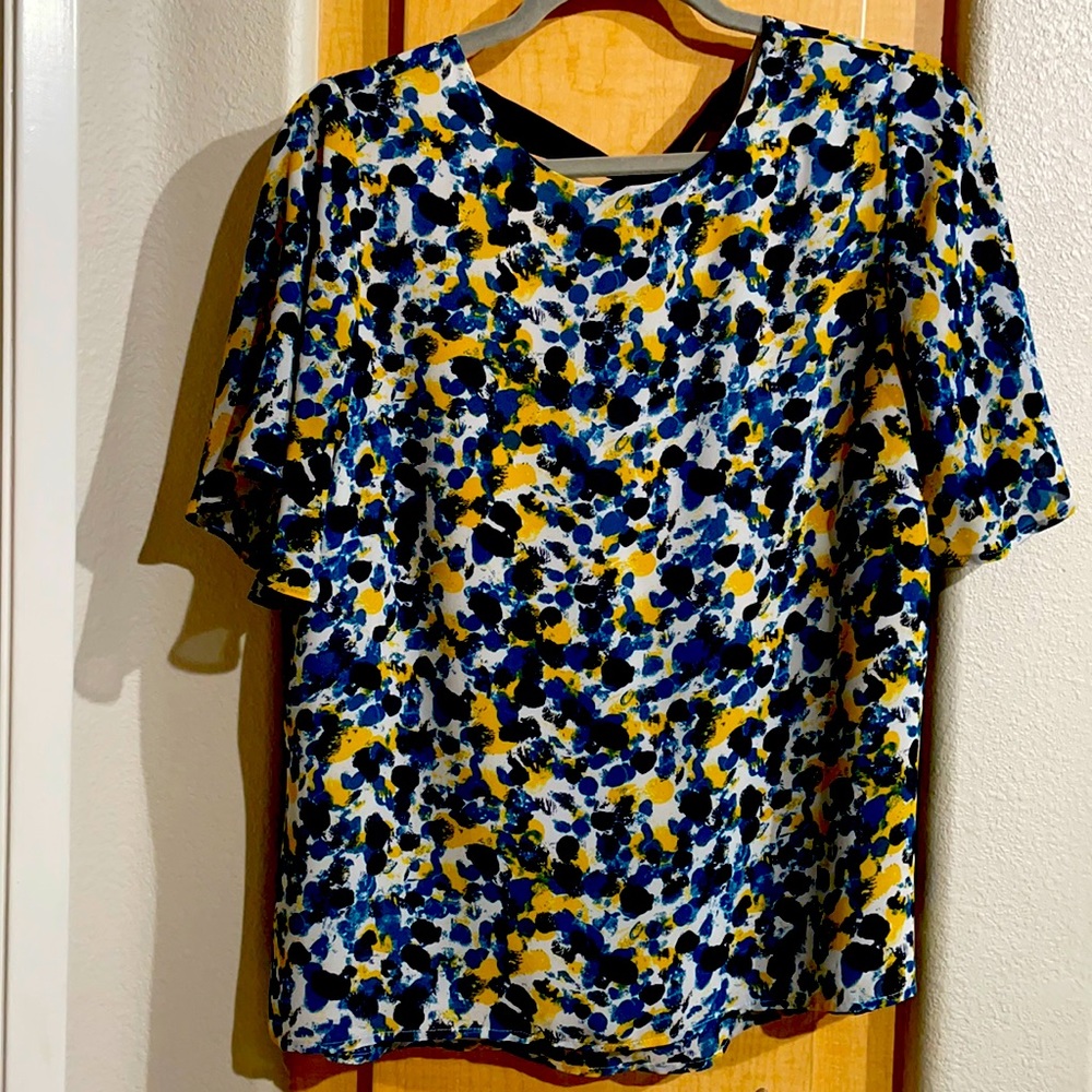 Color Block Blouse